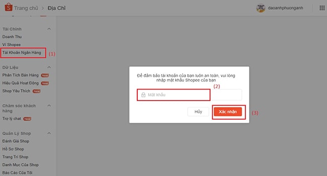 Lập tài khoản ngân hàng